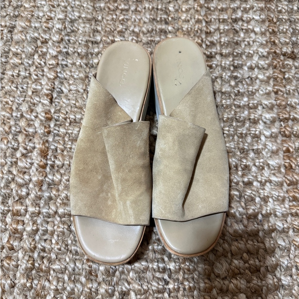 VINCE Women's Sarria Wedge Sandal SZ 9 - Picture 2 of 8